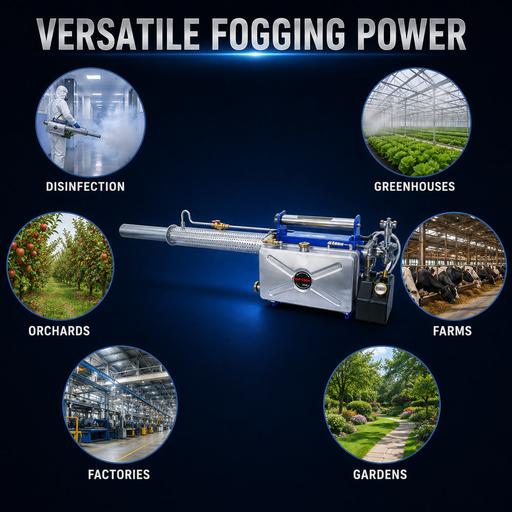 BSMO Quantum Fogging Machine QF-150A for Disinfection, Sterilization, Garden, Outdoor, Farm, Lawn, Factories (Made in Korea)