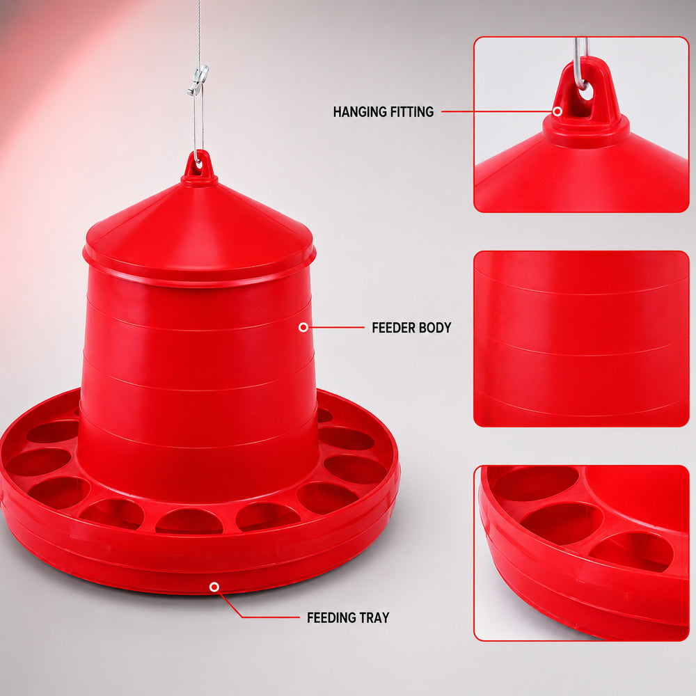Gaun 12kg Bird Feeder for Chicken and other similar Birds (Made in Spain)