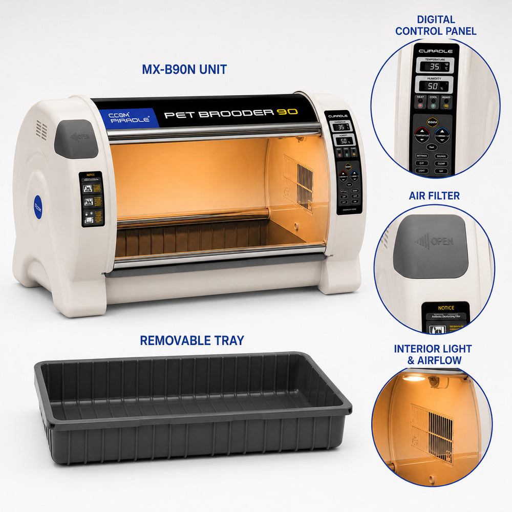 RCOM CURADLE Large PET Brooder Nursery MX-B90 N, Made in Korea (Your Local UAE Distributor)