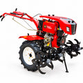 Eagle 13HP Diesel Power Tiller with Electric Start, Heavy-Duty Agricultural Cultivator