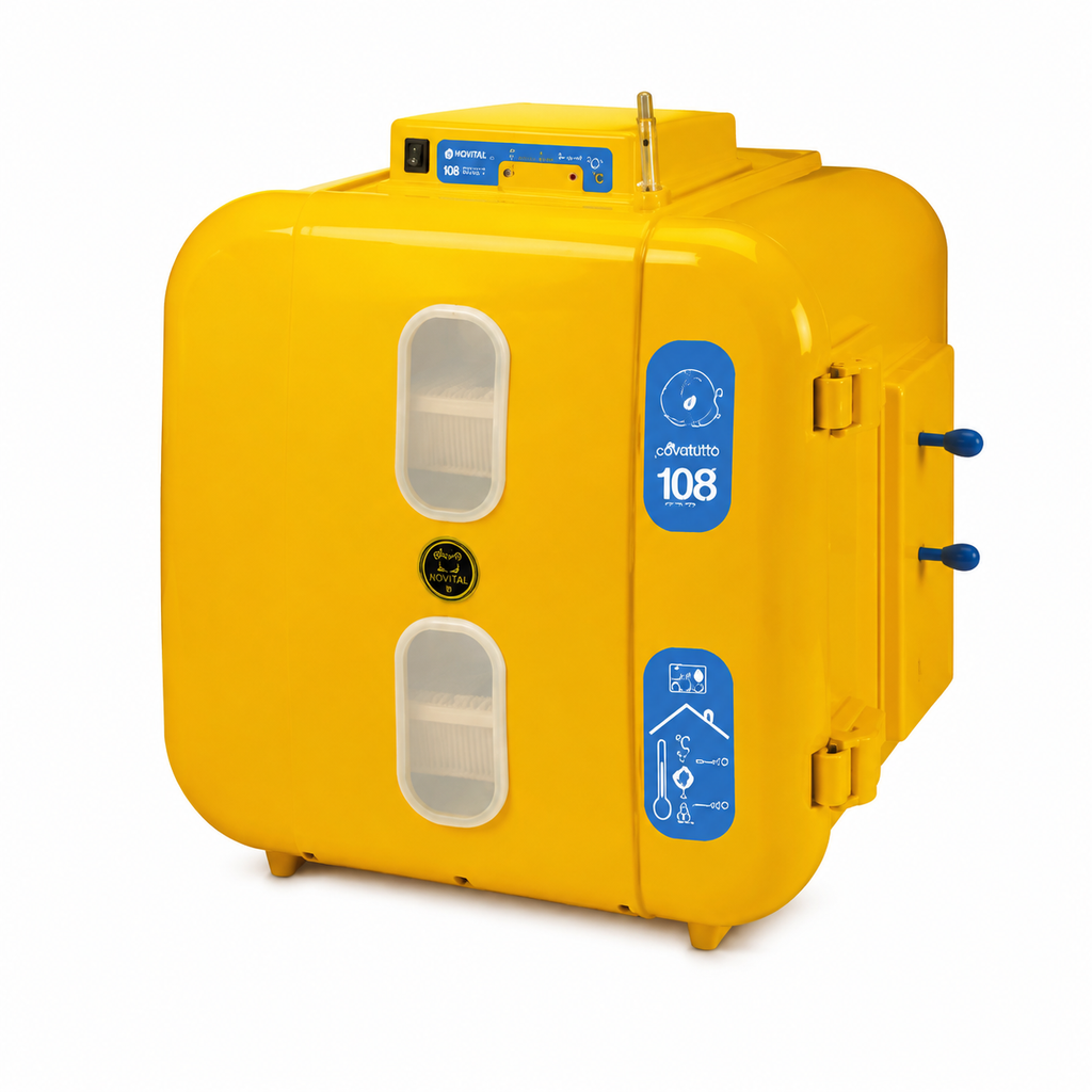 Novital 108 Eggs Analog Egg Incubator (Made in ITALY)