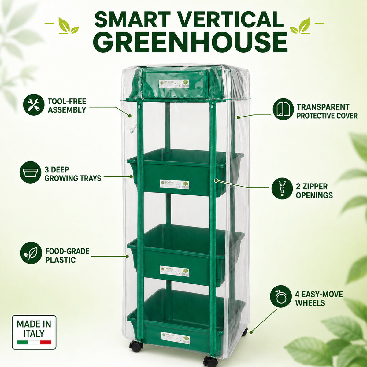 Novital Greenhouse Plant Trays