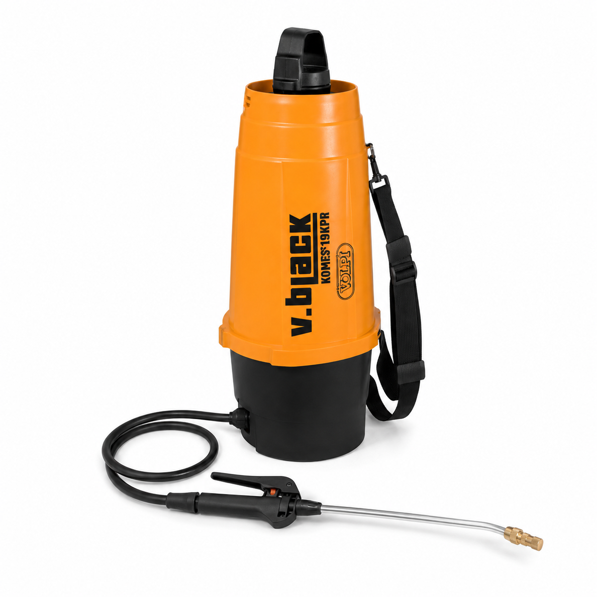 Volpi 6L High Capacity Manual Pressure Sprayer Suitable For Disinfection, Sterilization, Agricultural - Indoor/Outdoor Use (19KPR)
