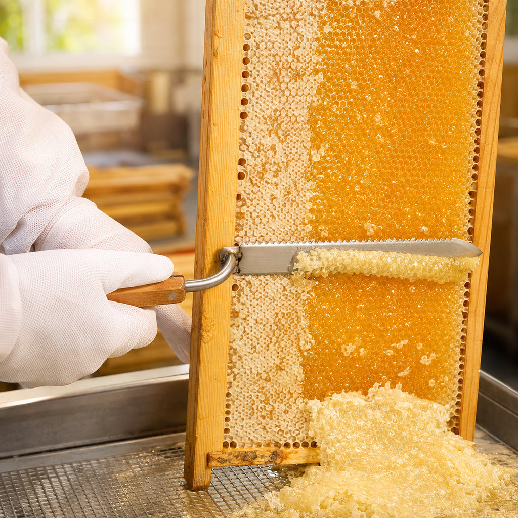 Honey Comb Scraper Z-shape Stainless Steel Knife