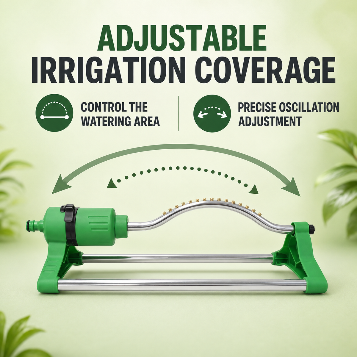 Trapp Brazil Premium Oscillating Sprinkler 17 Holes Outdoor Sprinklers (DY 7021)
