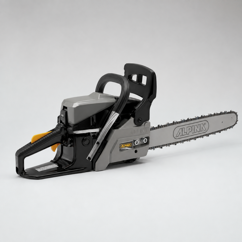 Alpina Italy ACS 47-18 Inch 45cc Petrol Chainsaw with chain speed of 21m/s, Woodworking Power Tool