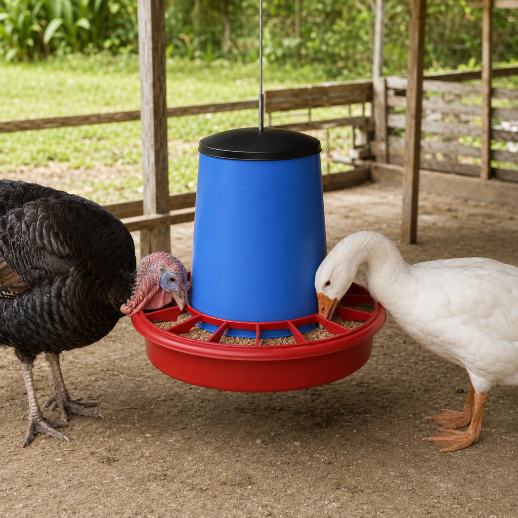 Giordano Feeder for Turkey, Goose and other Similar Birds (Made in ITALY)