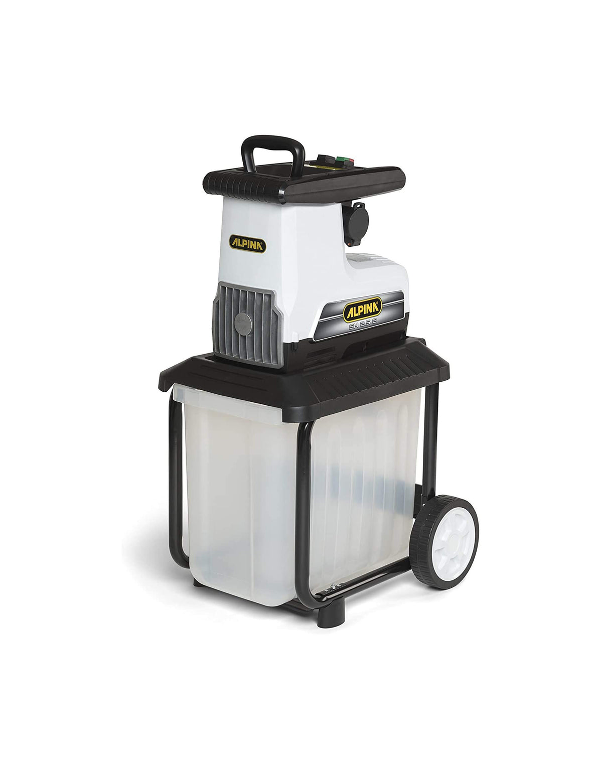 Alpina Italy Electric Shredder SH 2.5E, (2500 W, 40 mm branch diameter, 60 L grass catcher)