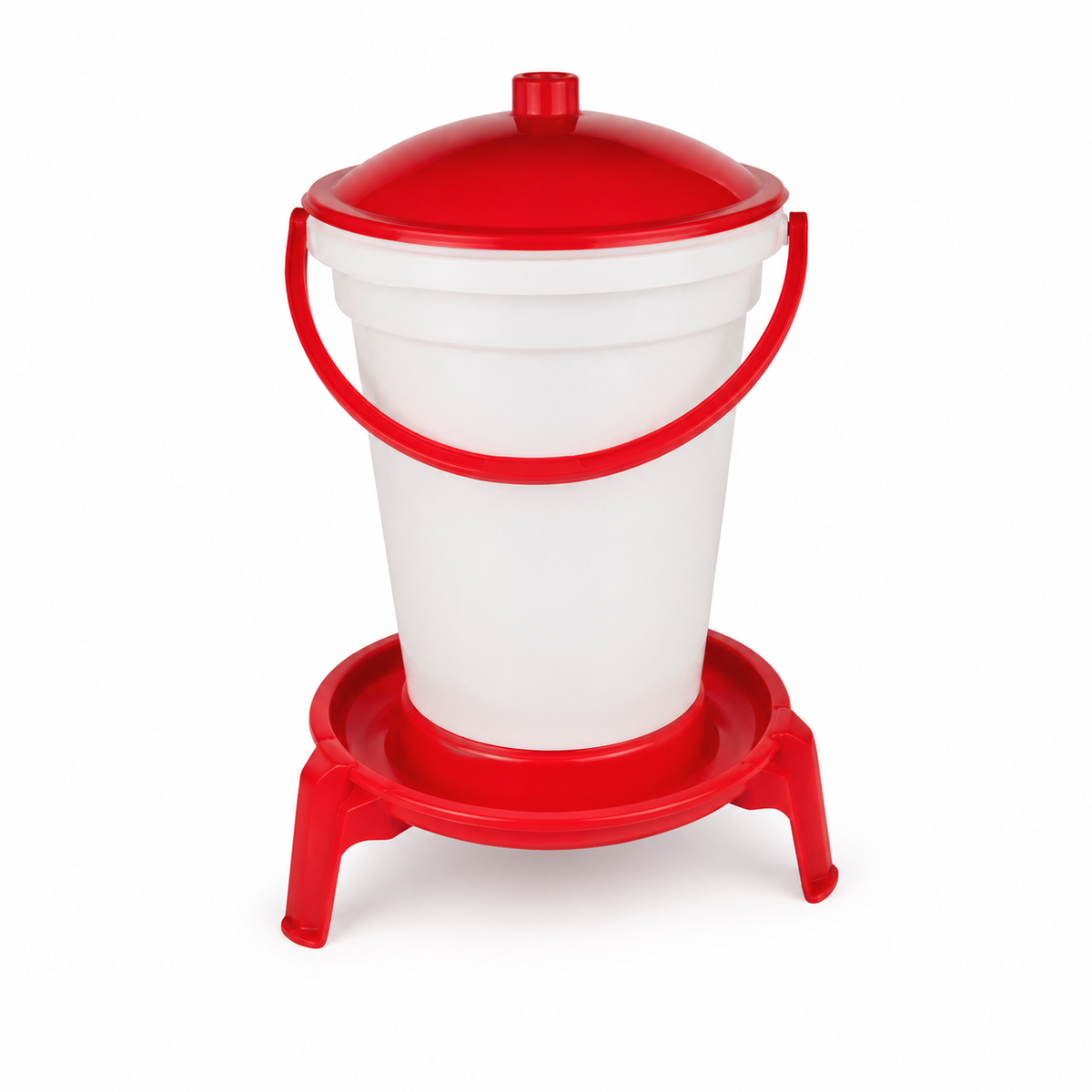 Novital 24 Liter Drinker with Stand for Chicken and other similar Birds (Made in Italy)