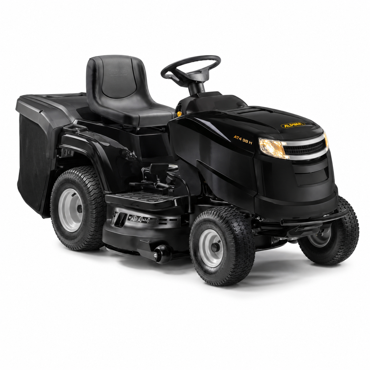Alpina Lawn Tractor 500cc Briggs & Stratton Engine, 98 cm Cutting Deck (AT4 98 H)