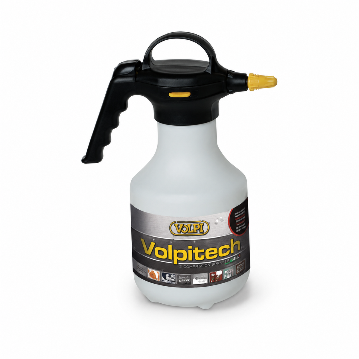 Volpi Heavy Duty 2 Liter Compress Sprayer with Adjustable Pressure Nozzle
