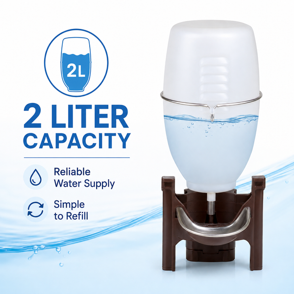 Gaun 2 Liter Rabbit Drinker with Bottle (Made in Spain)
