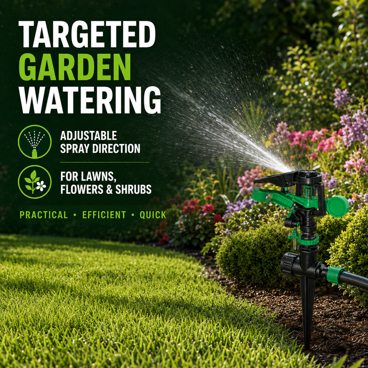 Trapp Impulse Sprinkler With Spike (DY-1013)
