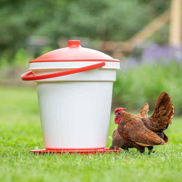 Novital 18 Liter Heavy Duty Chicken Drinker Rapid Clean Poultry Bird Drinker