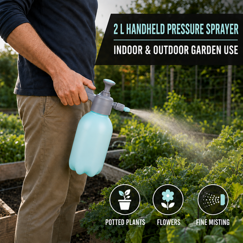 2L Handheld Pressure Water Sprayer