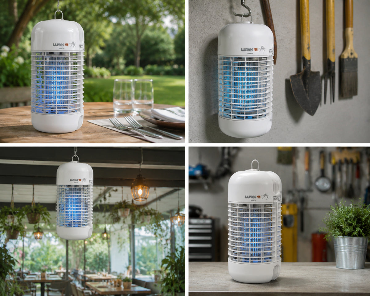 Novital Insect Killer with 11W Lamp, Electric Insect Trap, Mosquito Killer for Indoor / Garage / Restaurant / Commercial Use