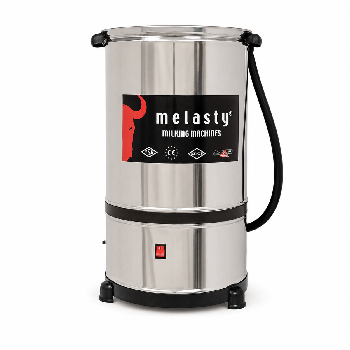 Melasty Stainless Steel Electric Butter Churning Machine, Butter Extraction Machine, 50 Liter Capacity (Made in Turkey)