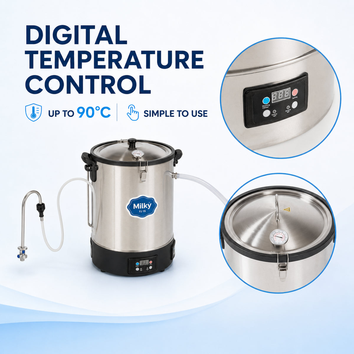 Milk Pasteurizer Machine Electric 230V (FJ30)