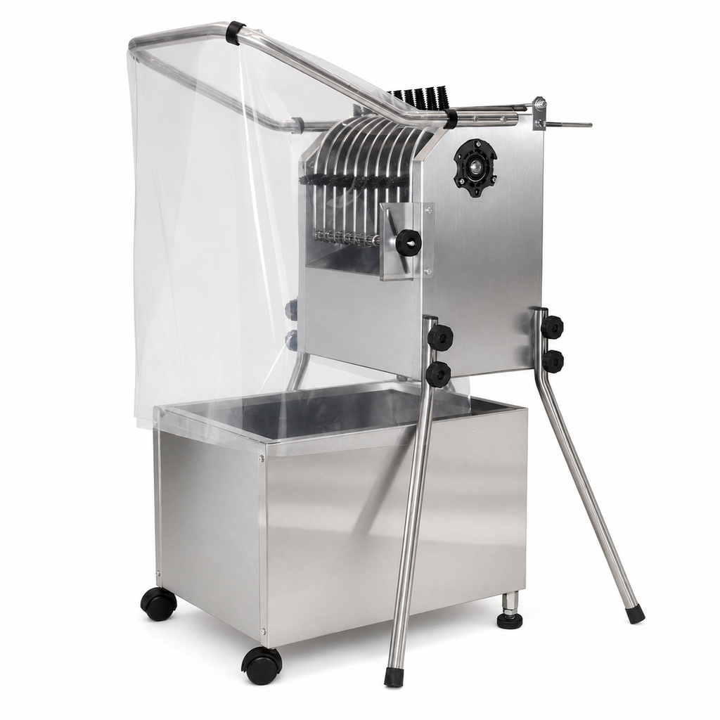 De-Feather Machine, Plucker Machine, Feather Removing Machine for Chicken & All Other Similar Birds (Made in Italy)