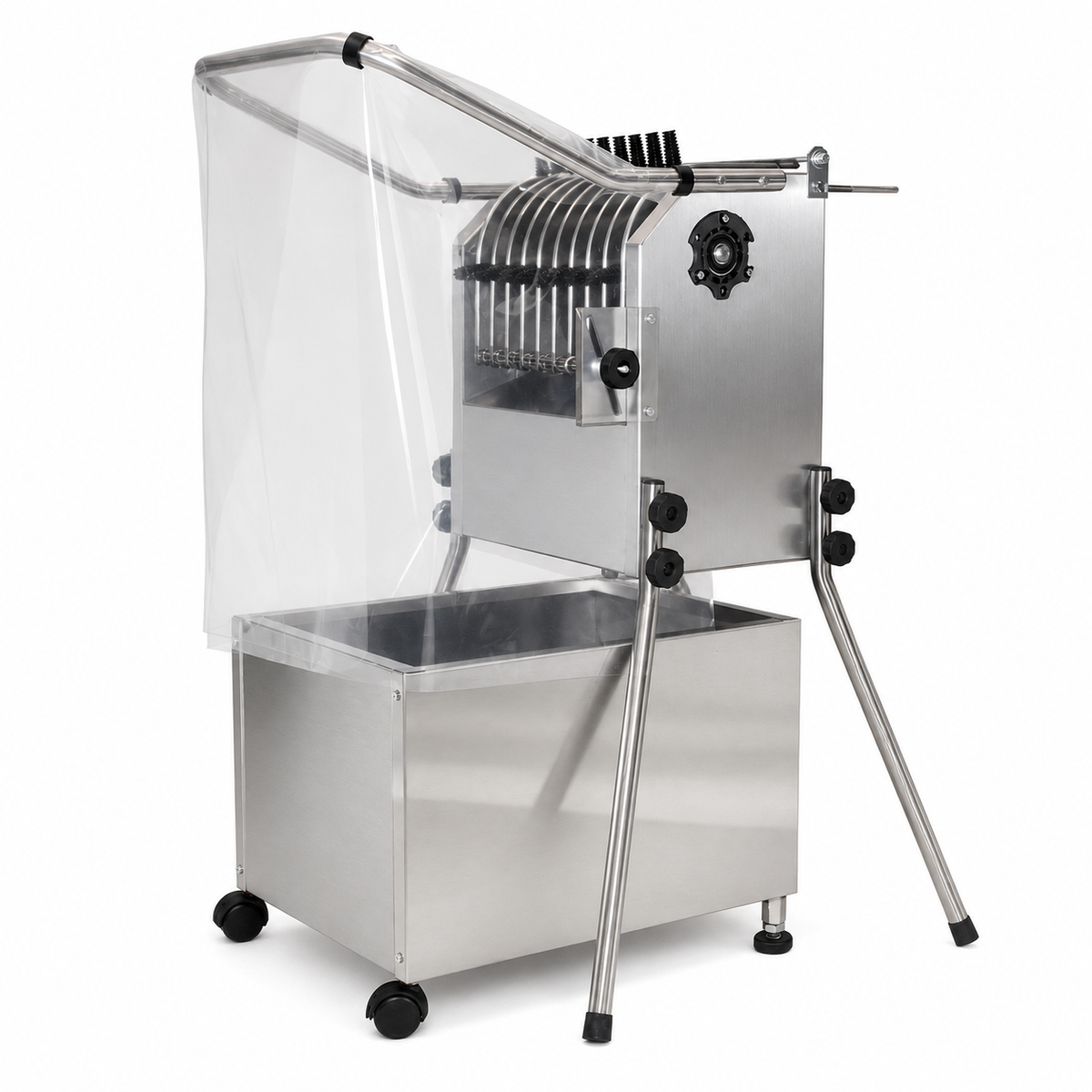 De-Feather Machine, Plucker Machine, Feather Removing Machine for Chicken & All Other Similar Birds (Made in Italy)