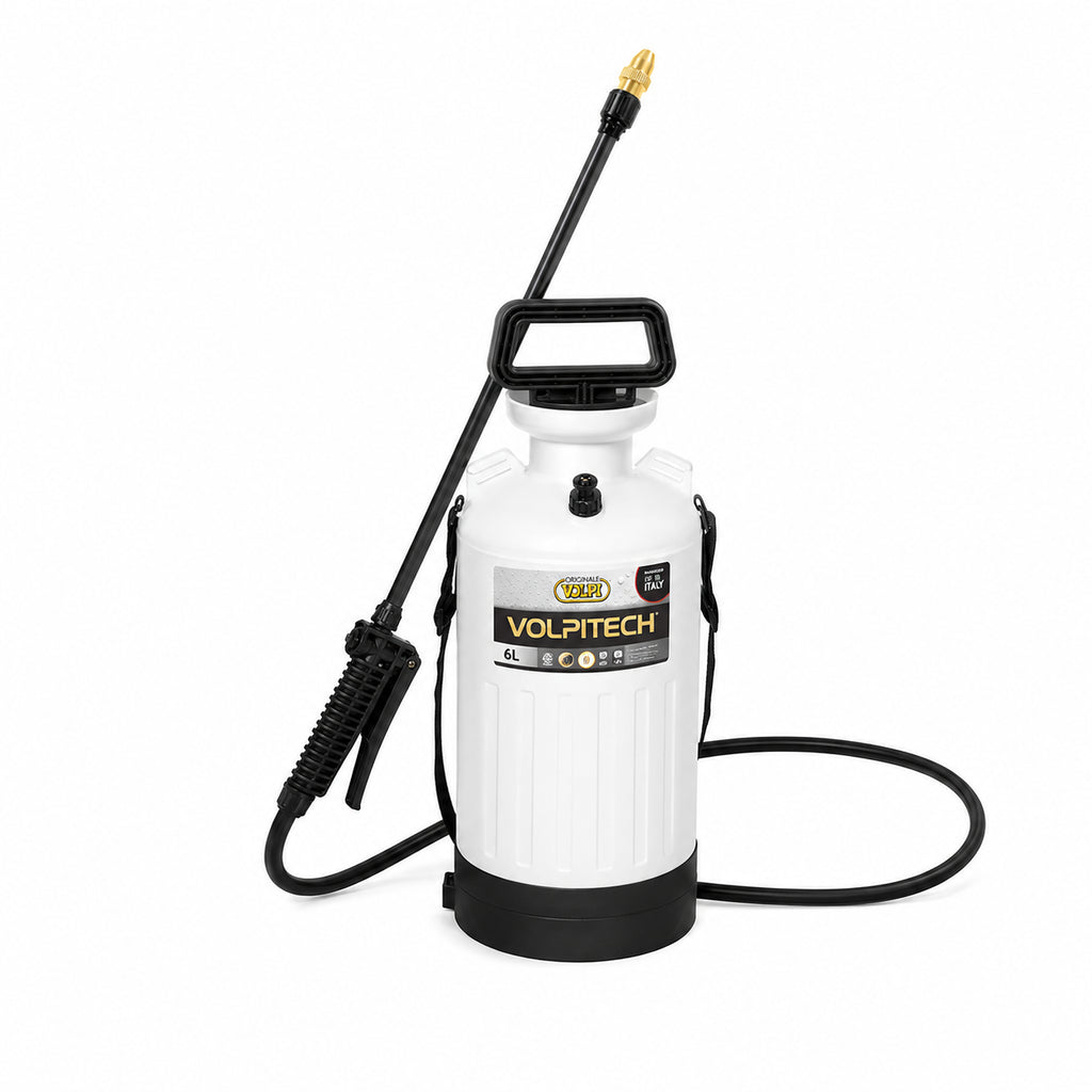 Volpi 6 Liter Heavy Duty Lawn and Garden Compression Sprayer With Lance (VT6)