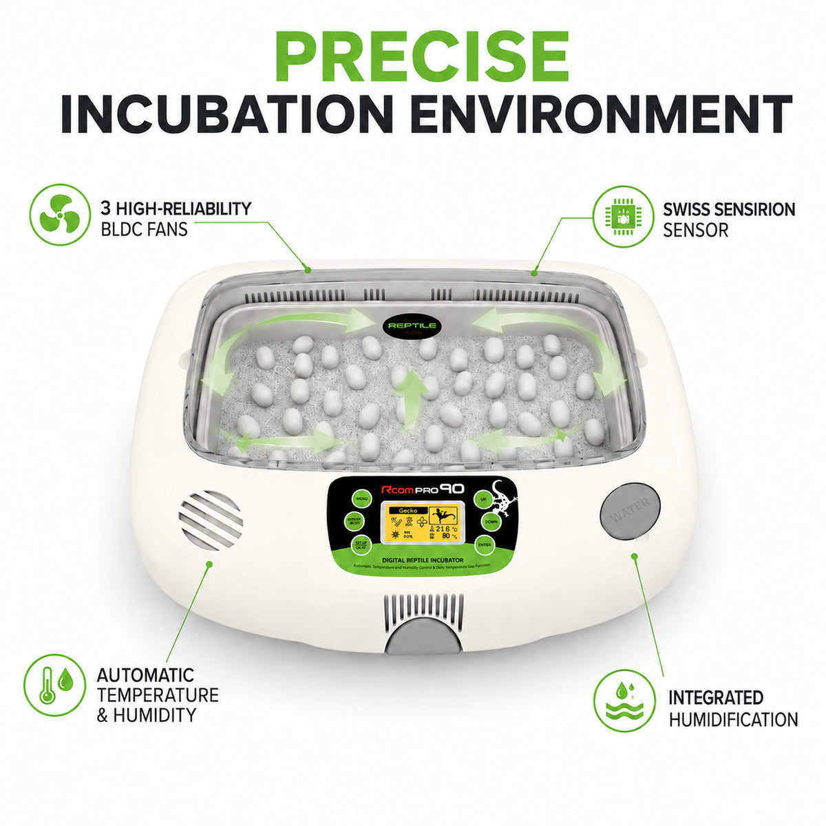 Rcom Egg Incubator Reptile (PX-R90)