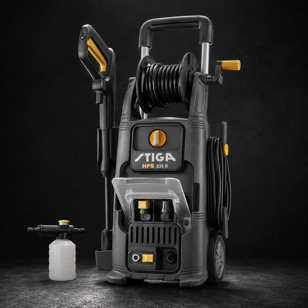 Stiga 135 Bar 1800 Watt Professional Electric High Pressure Washer (HPS 235 R)