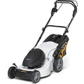 Alpina Italy Electric Lawn Mower - AL3 46 SE, Black & White, 46 cm Cutting Width