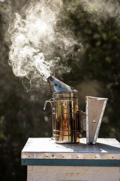 Beehive Beekeeping Smoker Stainless Steel Equipment Hive Box Tool for Bees, Manual Smoke Maker with hanging hook