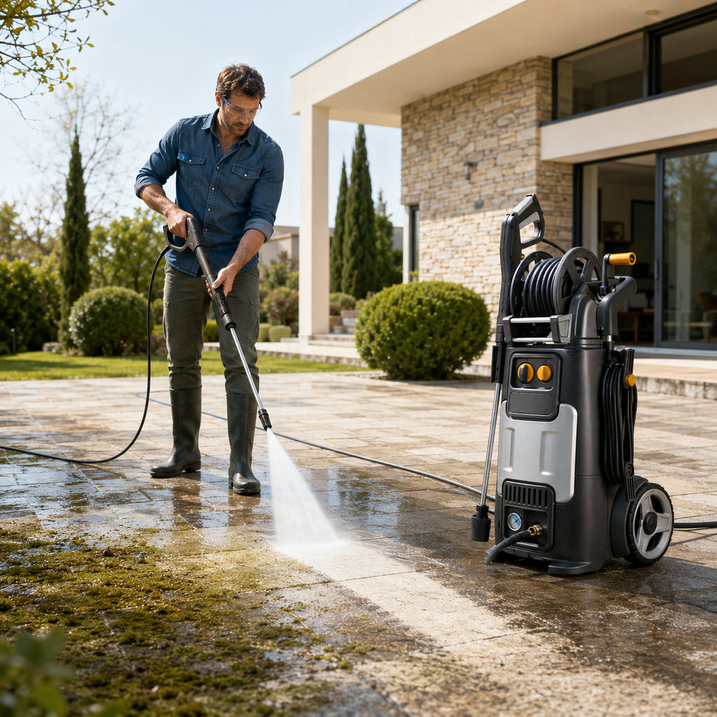 Stiga 2800 Watt 150 Bar High Pressure Washer (HPS 650 RG)