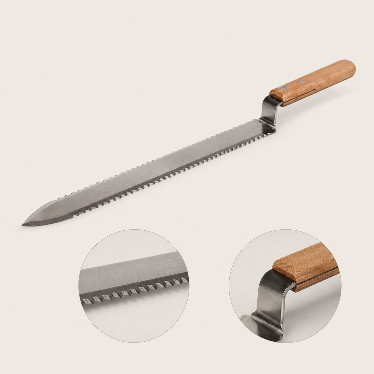 Honey Comb Scraper Z-shape Stainless Steel Knife