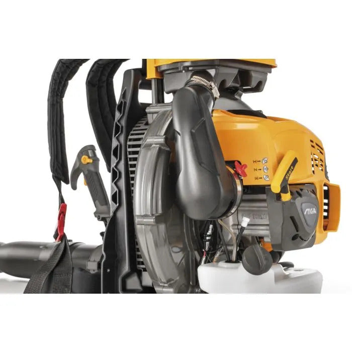 STIGA BL 980 R Petrol Backpack Leaf Blower, 75.6cc 3.1kW 2-Stroke Engine, 25m³/min Air Volume, 100m/s Air Speed, VCS