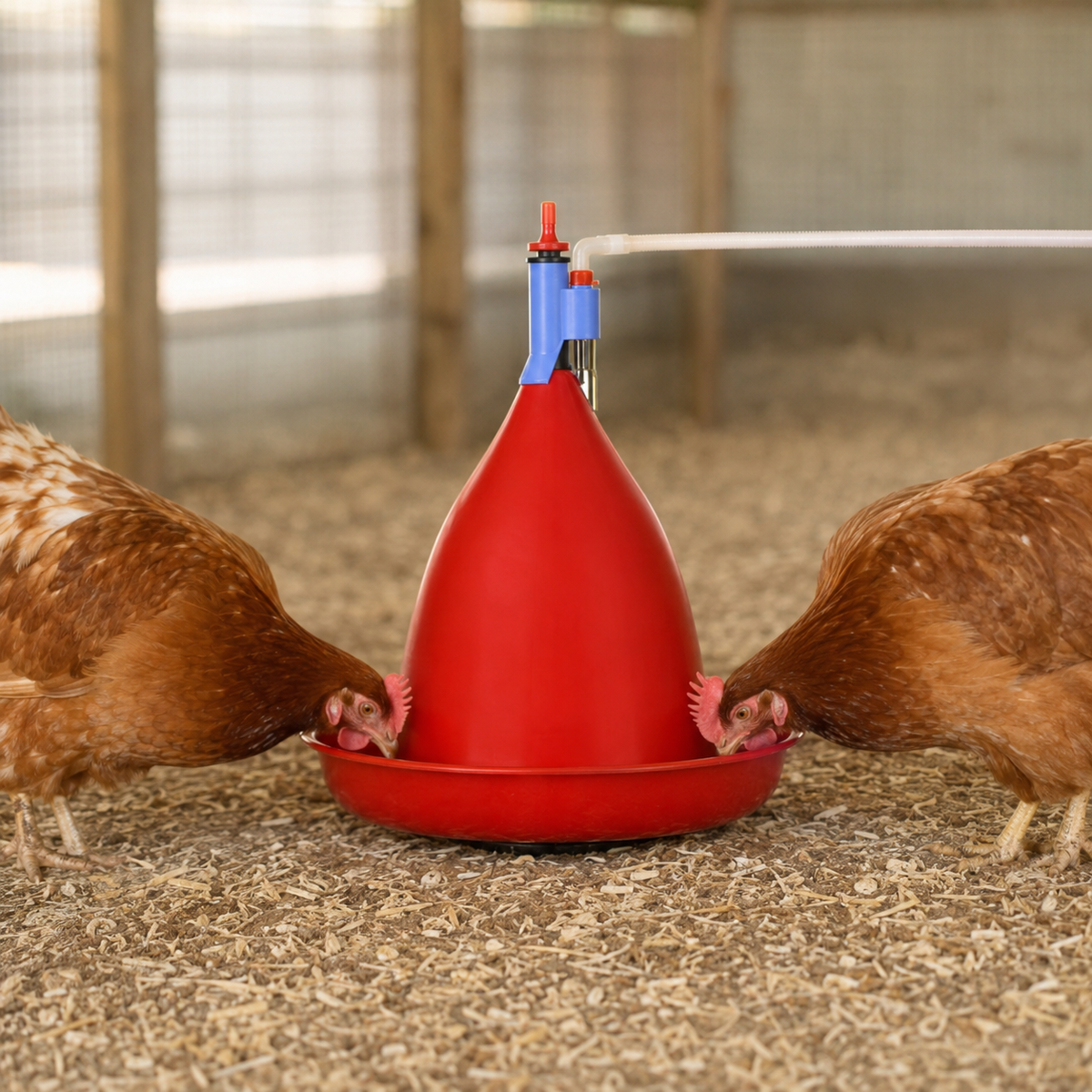 Giordano Jumbo Drinker for Chicken, Turkey and other Similar Birds