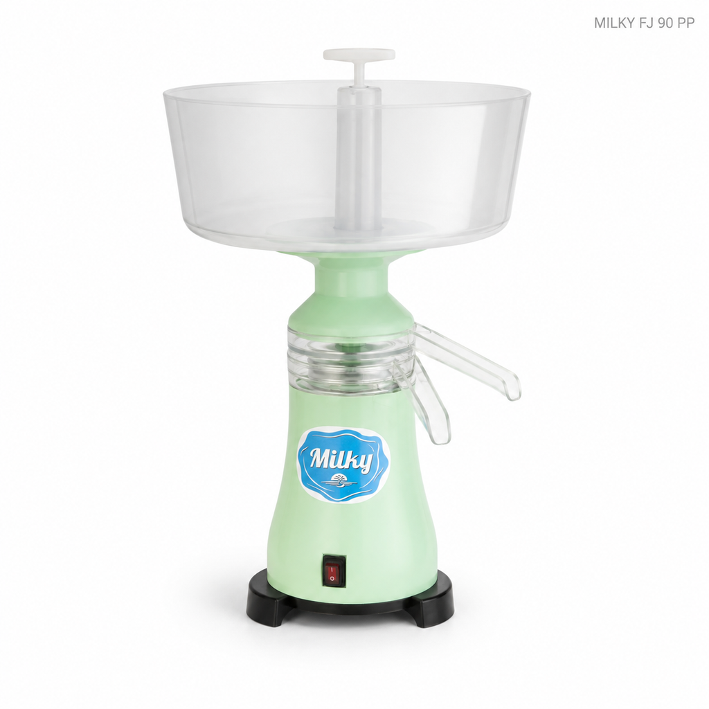 Milky Electric Milk Cream Separator with Plastic Bowl (FJ 90 PP)